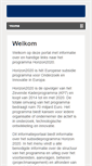 Mobile Screenshot of horizon2020.info